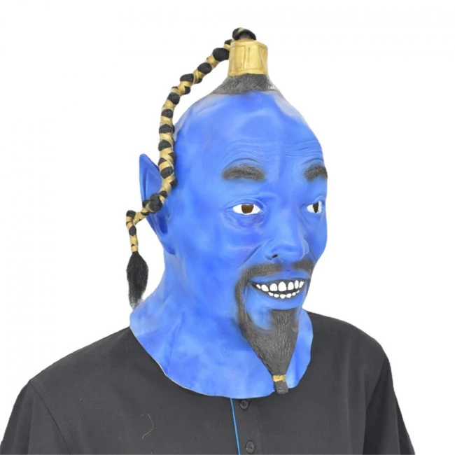 Genie Aladdin Mask Cosplay Costume 2 Genie Aladdin Mask Cosplay Costume - Image 2
