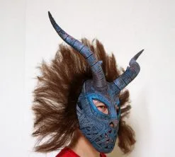 Erik Killmonger Tribal Mask Costume -Cheap Halloween Decor Store hlw mask killmongertribal 2