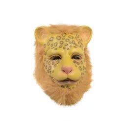Leopard Lion Mask Cosplay Costume -Cheap Halloween Decor Store hlw mask leopard 2