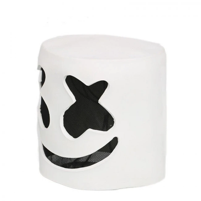 Marshmello Mask Costume 2 Marshmello Mask Costume - Image 2