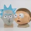 Rick From Rick And Morty Costume Mask