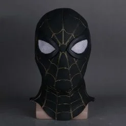 Spider Man No Way Home Black And Gold Inside Out Suit Cosplay Mask 7 Spider Man No Way Home Black And Gold Inside Out Suit Cosplay Mask -Cheap Halloween Decor Store hlw mask spiderblackgoldfront