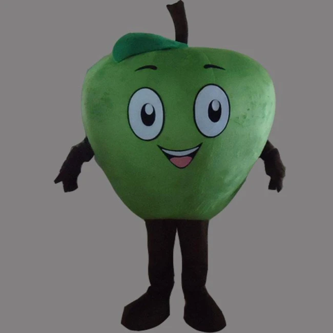 Giant Apple Mascot Costume 3 Giant Apple Mascot Costume - Image 3
