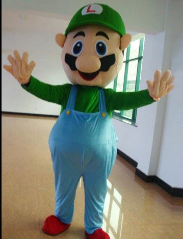 Giant Luigi Mascot Costume 3 Giant Luigi Mascot Costume - Image 3