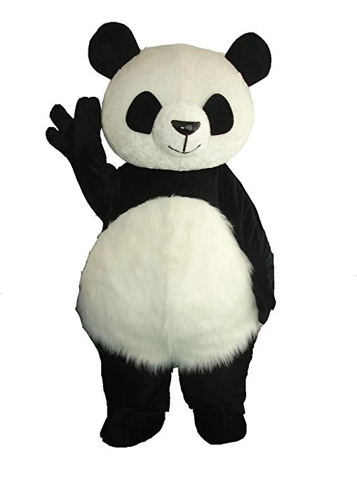 Giant Panda Mascot Costume 1 Giant Panda Mascot Costume