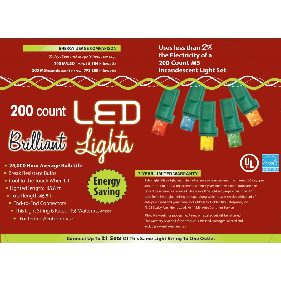 HOLIDAY LIGHTS 200L M5 MU 1 HOLIDAY LIGHTS 200L M5 MU