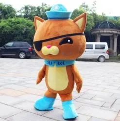 Giant Octonauts Kwazii Mascot Costume