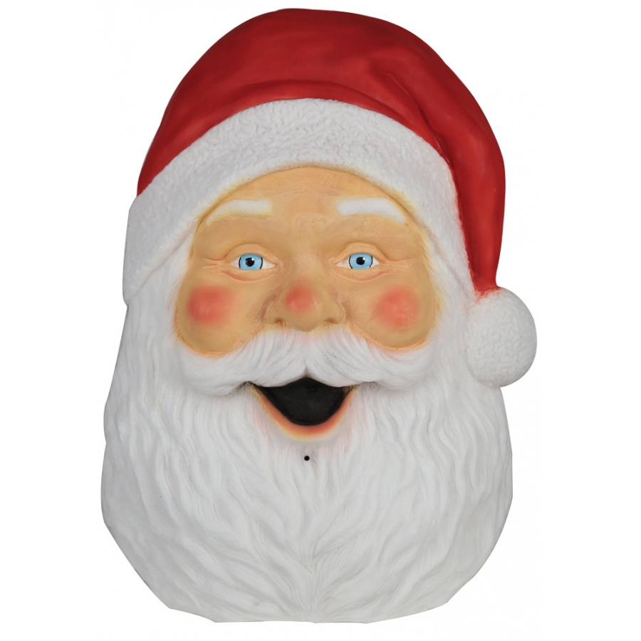 SANTA PLAQUE W SOUND LIGHTS 1 SANTA PLAQUE W SOUND LIGHTS