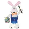 INFLATE BUNNY 7FT W BRUSH EGG